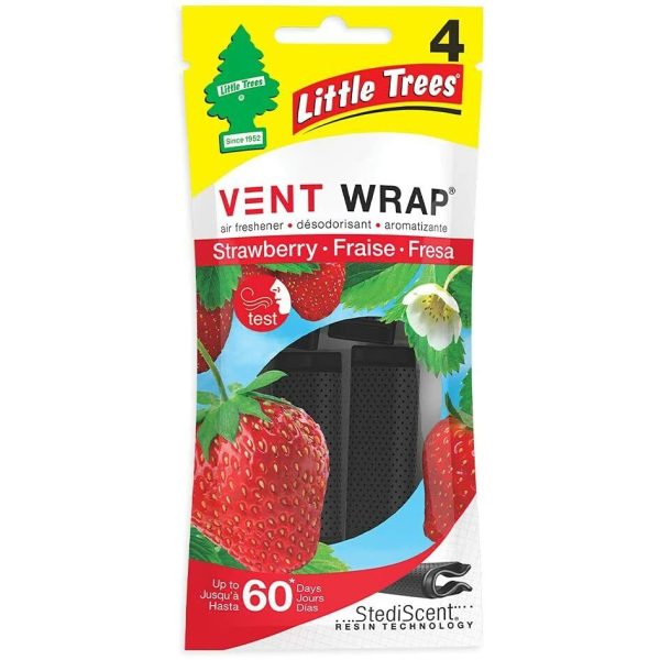 Little Trees Vent Wrap - Strawberry