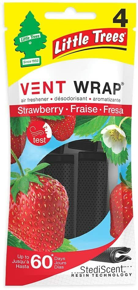 Little Trees Vent Wrap - Strawberry