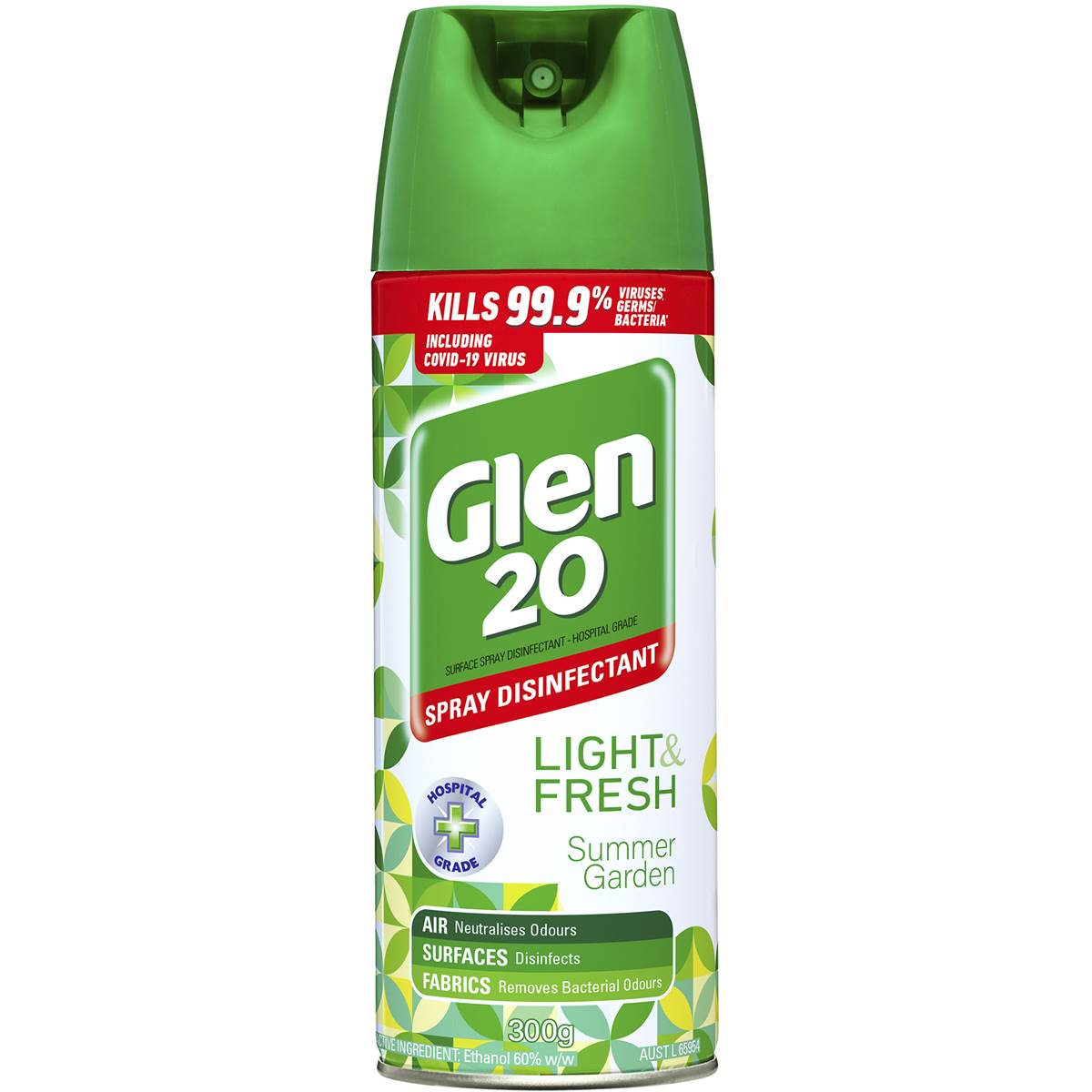Glen 20 Disinfectant Spray 300g Summer Garden