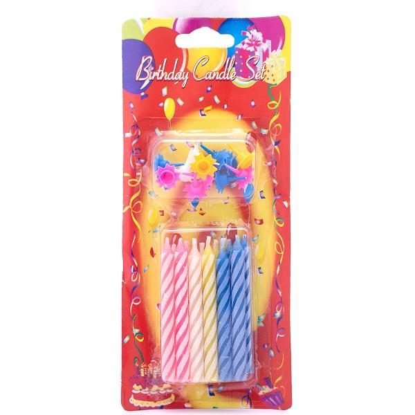 Birthday Candle Set 12pk