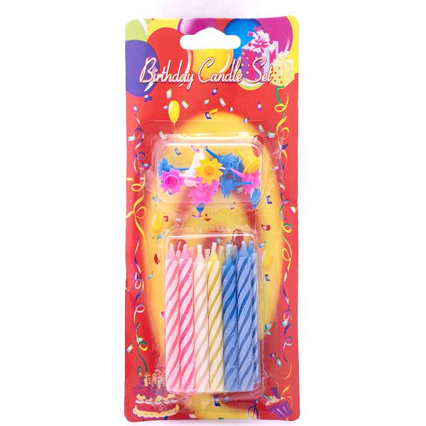Birthday Candle Set 12pk