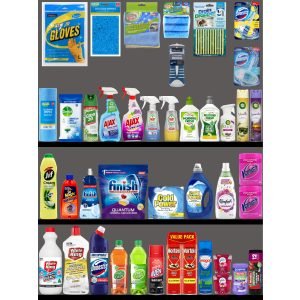 Cleaning Planogram - 1 Bay(90x120cm)