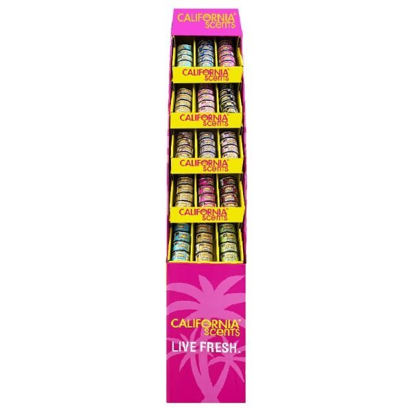 California Scents - Floor Display - 105 Pack