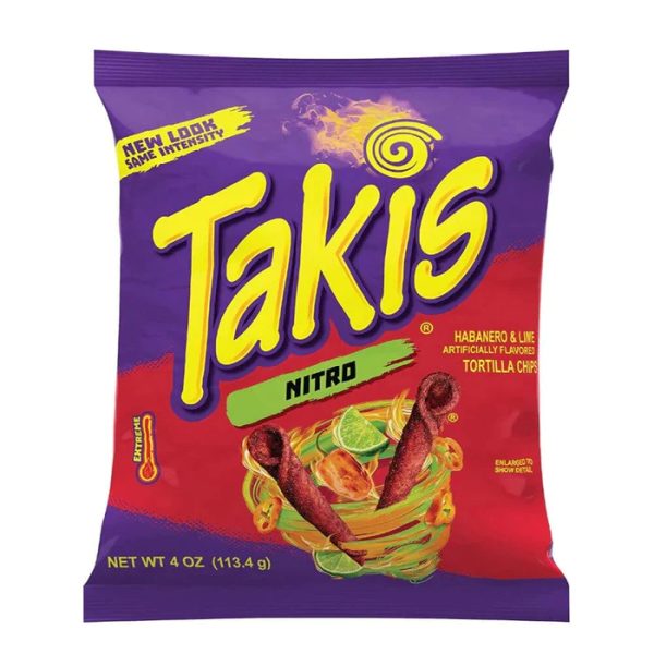 Takis Nitro Medium Tortilla Chips 92g