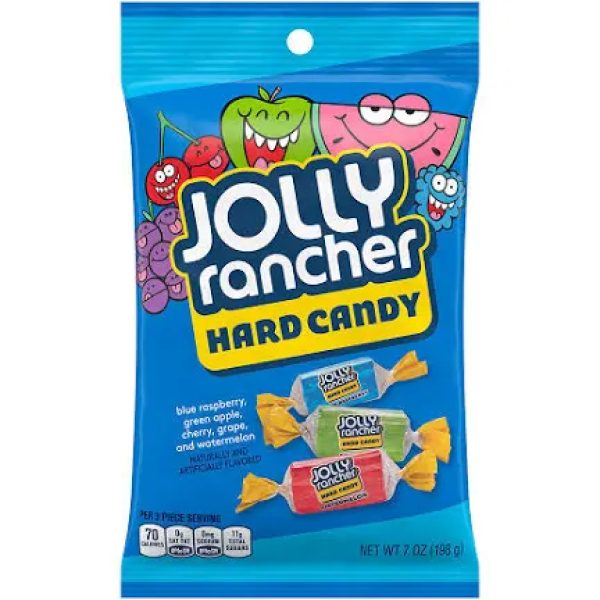 Jolly Rancher Hard Candy Original Flavors Hang Bag 7oz(198g)