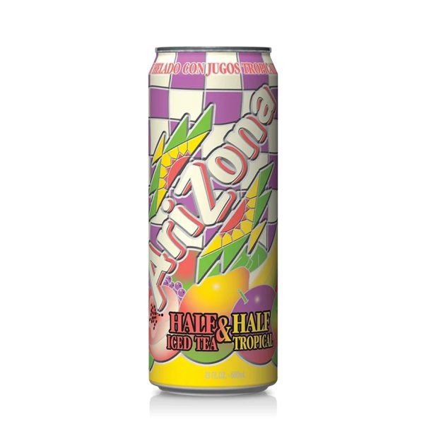 Arizona Half Iced Tea Half Tropical 680ml
