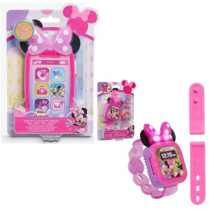 Disney Junior Minnie Mouse Funhouse Mobile Phone & Watch - Assorted