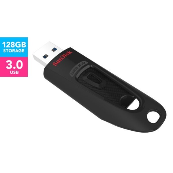SanDisk Ultra USB 3.0 Flash Drive 128GB