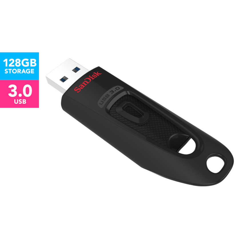 SanDisk Ultra USB 3.0 Flash Drive 128GB