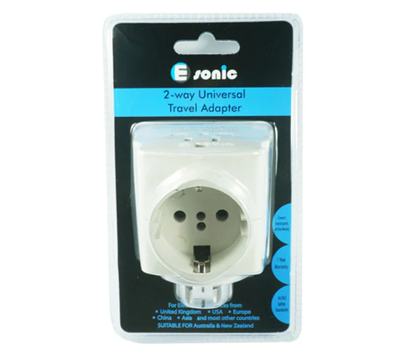 2-Way Universal Travel Adapter - Image 2