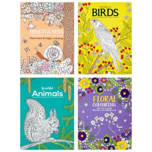 Assorted Adult Colouring Books
