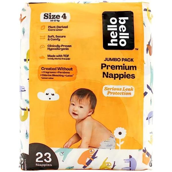 Hello Bello 29PK Jumbo Nappies Size 4