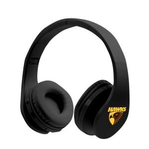 AFL Hawthorn Hawks Foldable Bluetooth Headphones