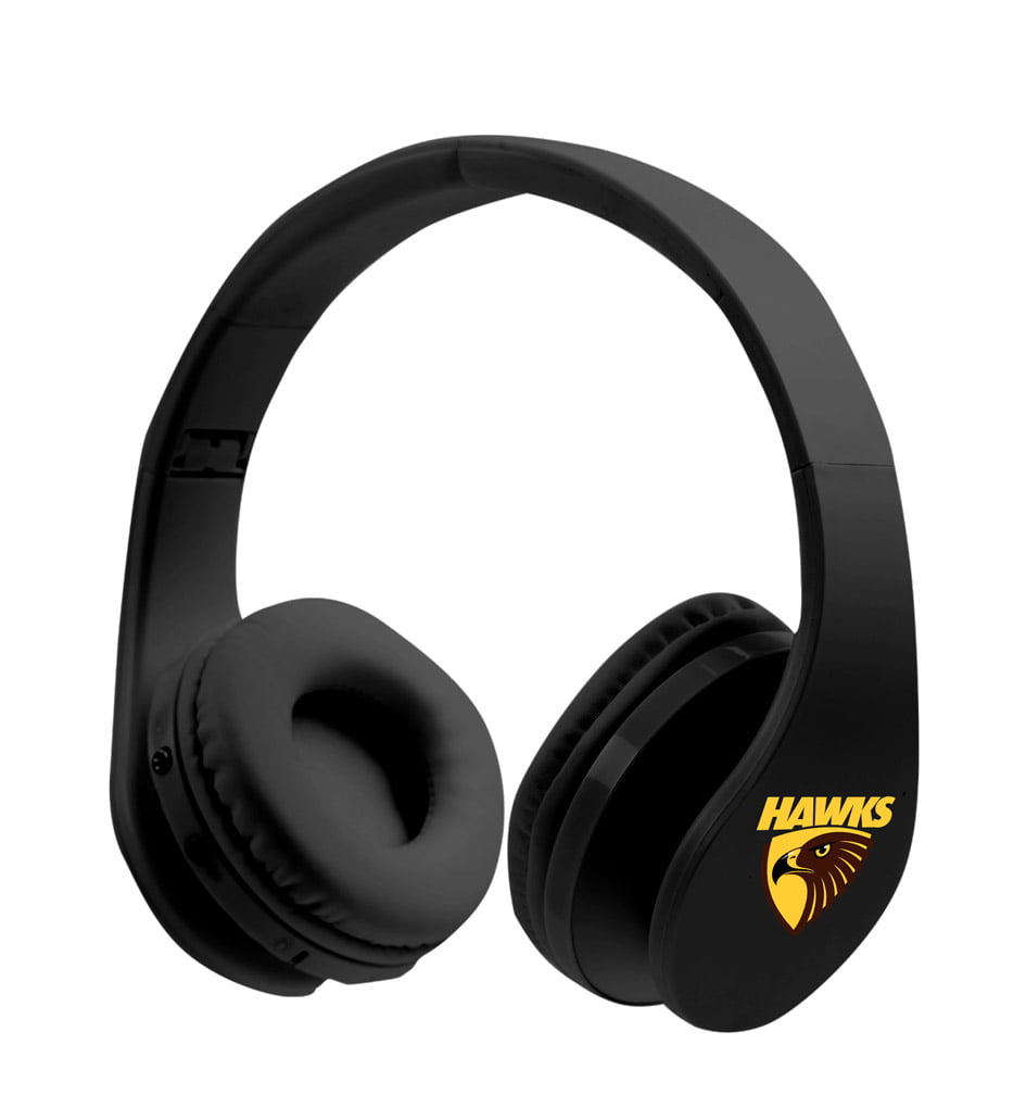 AFL Hawthorn Hawks Foldable Bluetooth Headphones