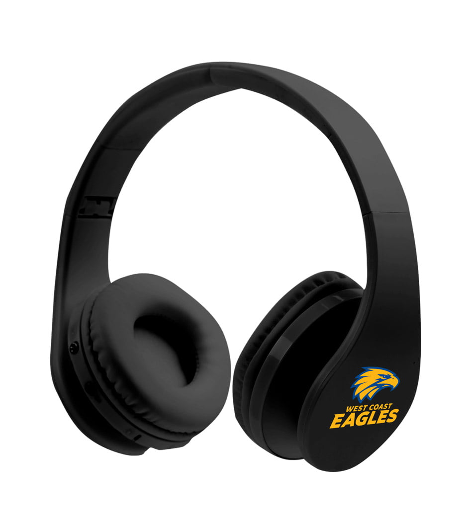 AFL West Coast Eagles Foldable Bluetooth Headphones