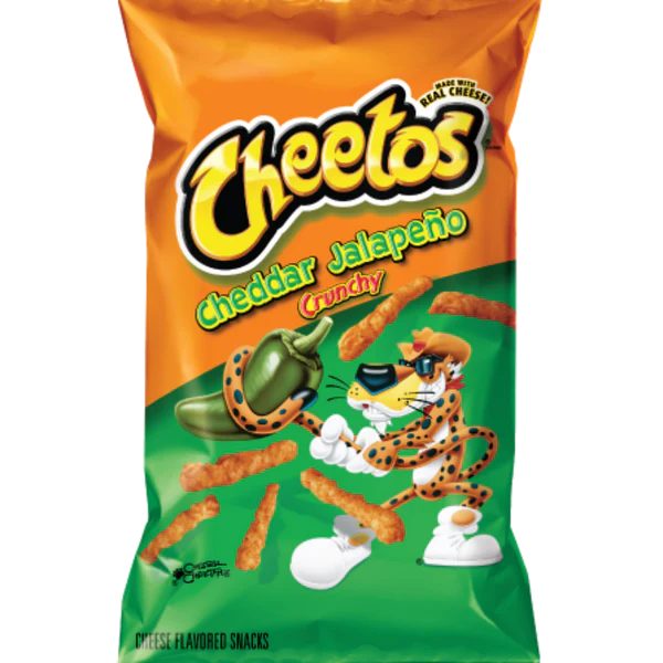 Cheetos Crunchy Cheddar Jalapeno 226g