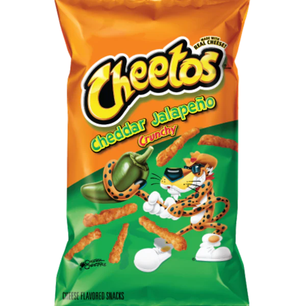 Cheetos Crunchy Cheddar Jalapeno 226g