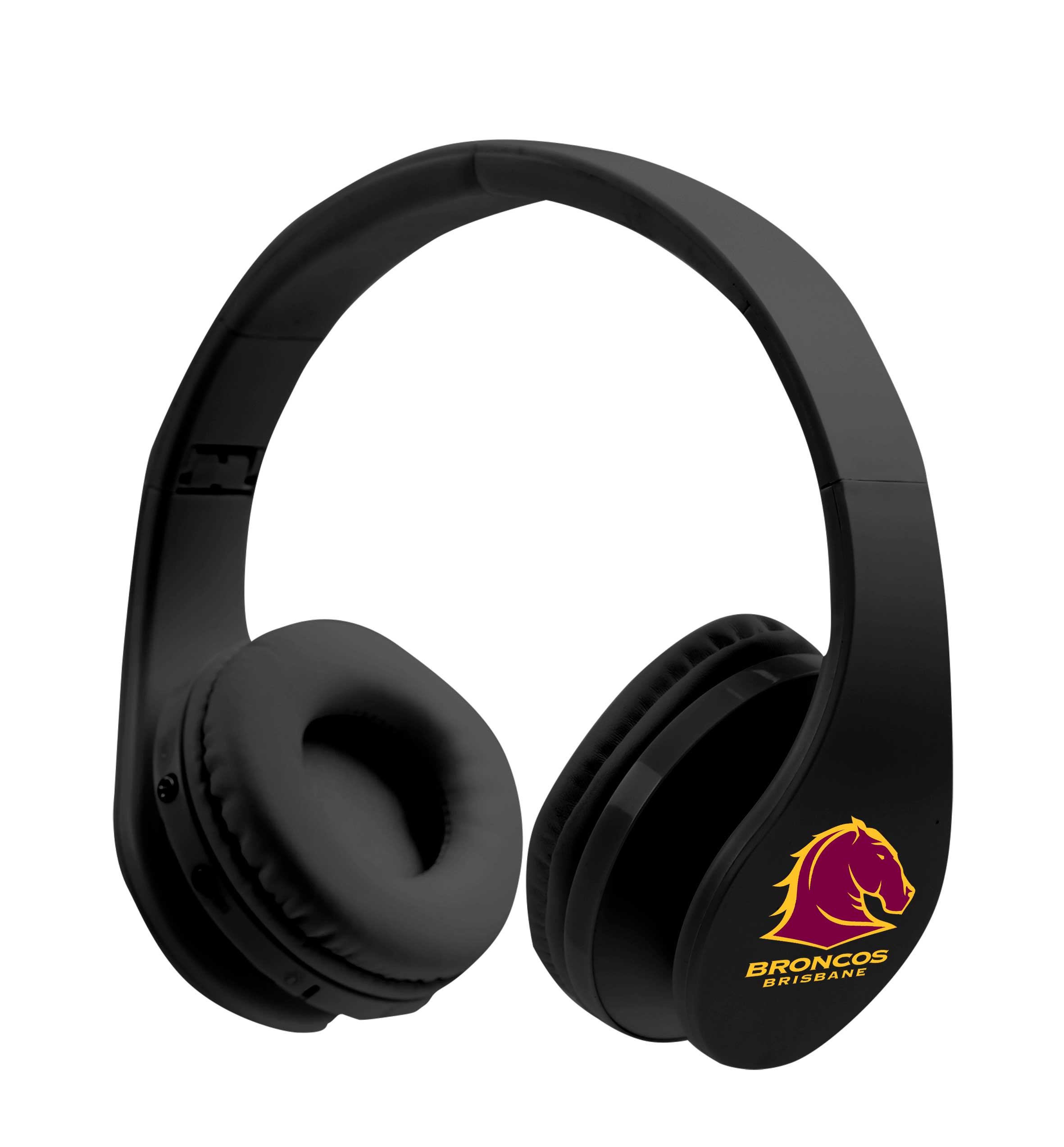 NRL Brisbane Broncos Foldable Bluetooth Headphones