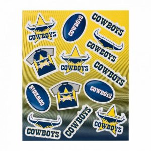 NRL North Queensland Cowboys Magnet Sheet