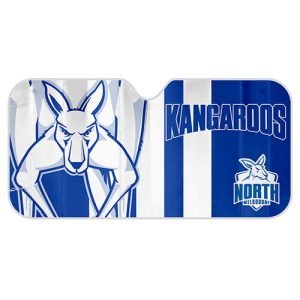 AFL North Melbourne Car Window Windscreen Sun Shade