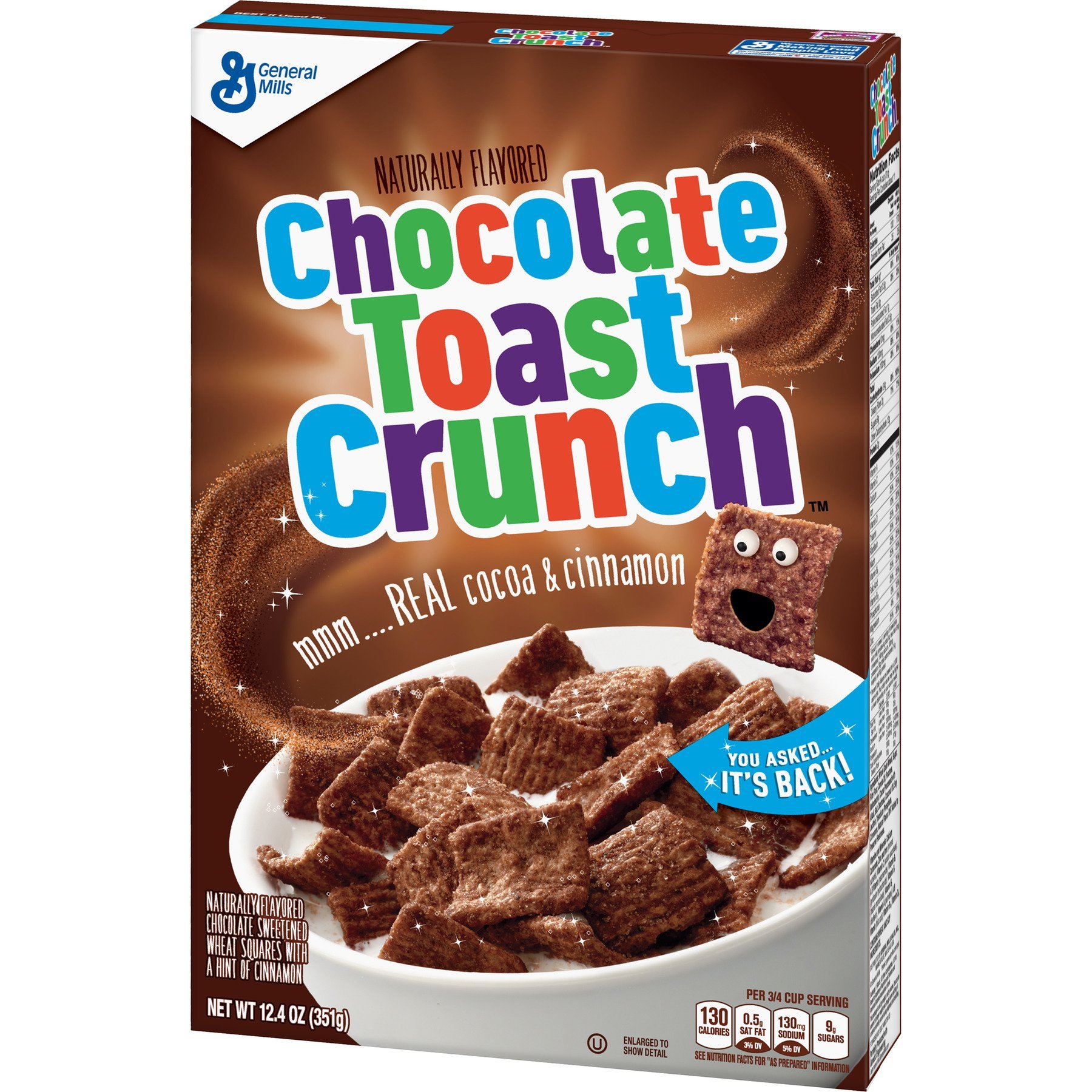 Chocolate Toast Crunch Cereal 351g