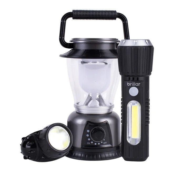 Brillar Legendary Trio: Torch, Headlamp & Lantern - Image 2