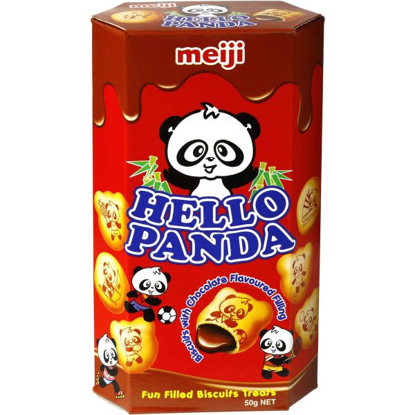 Meiji Hello Panda Chocolate Biscuits 45g