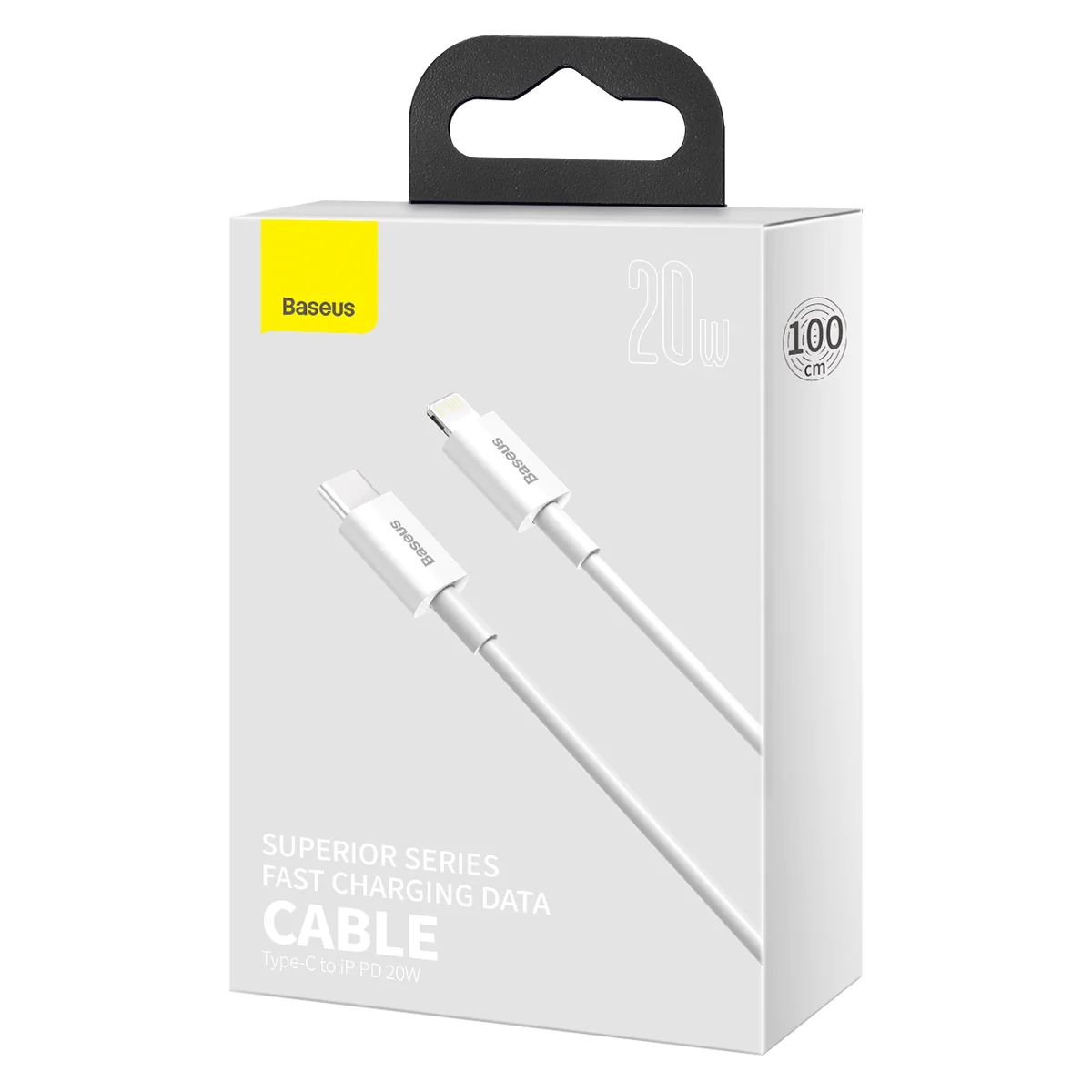 Baseus Lightning to USB-C Fast Charging Cable PD 20w 1m - Image 2