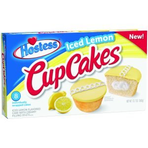 Hostess Iced Lemon Cupcakes 8 Pack - 360g