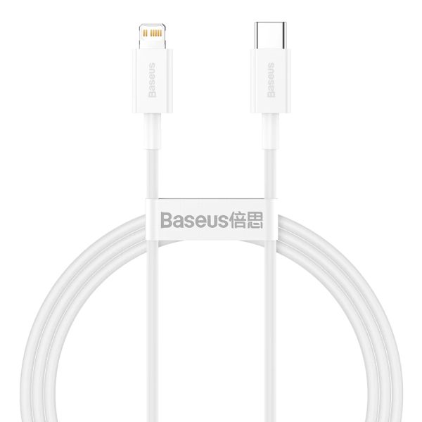 Baseus Lightning to USB-C Fast Charging Cable PD 20w 1m