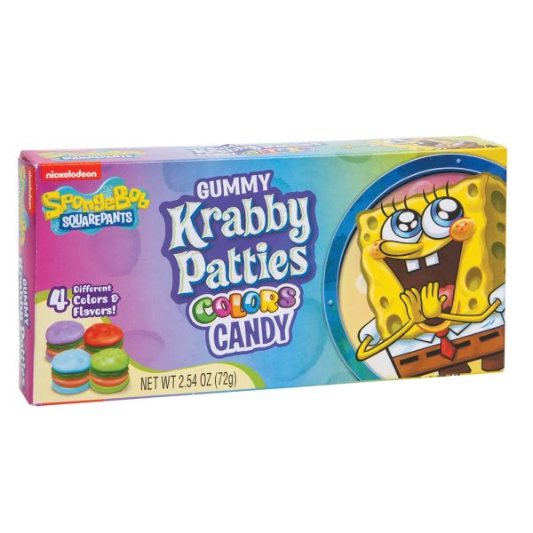 Gummy Krabby Patties Colors Theatre Box 72g