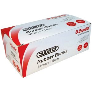 Esselte Superior Rubber Bands Bag - Size 19