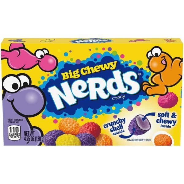 Nerds Big Chewy Candy Theatre Box 120g