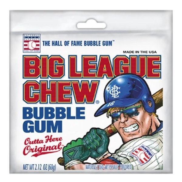 Big League Chew Bubble Gum Original 2.1oz(60g)