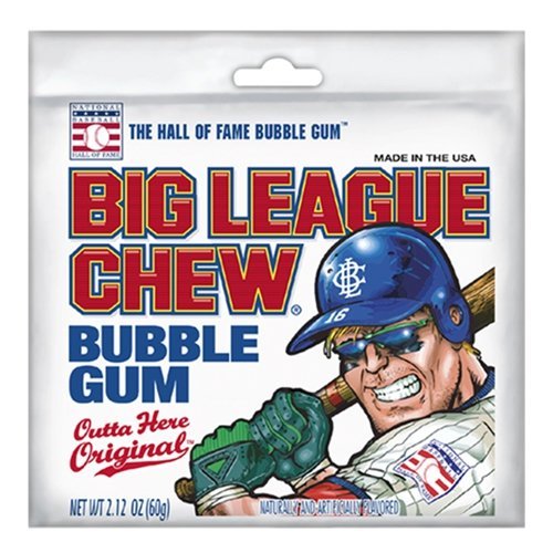 Big League Chew Bubble Gum Original 2.1oz(60g)