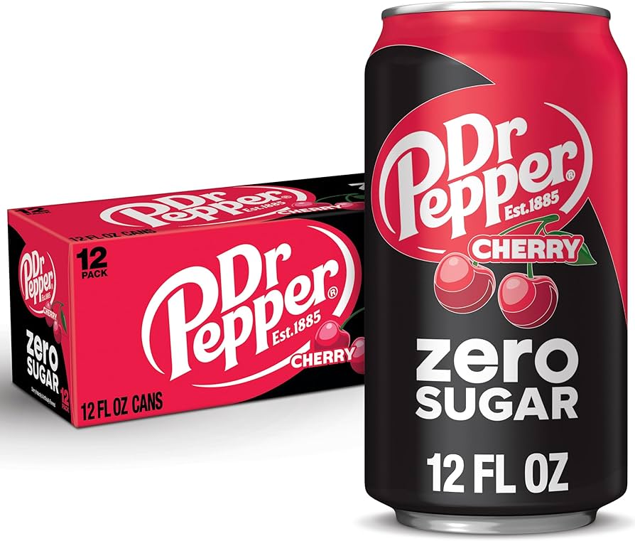 Dr Pepper Cherry Zero Sugar 355ml