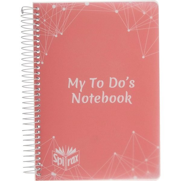 Spirax P307A My To Do's A5 Notebook