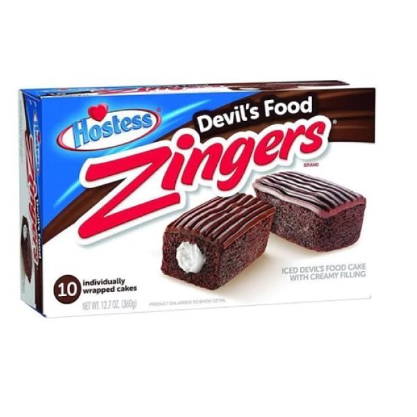 Hostess Zingers Chocolate - 10 Pack - 380g