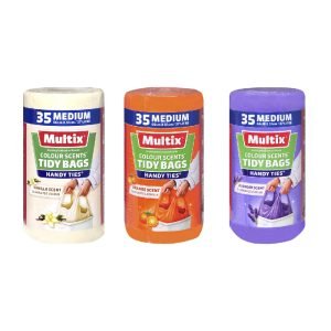 Multix Colour Scents Tidy Bags Medium 27L - 35 Pack
