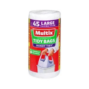 Multix Tidy Bags Large - 34L - 45 pack