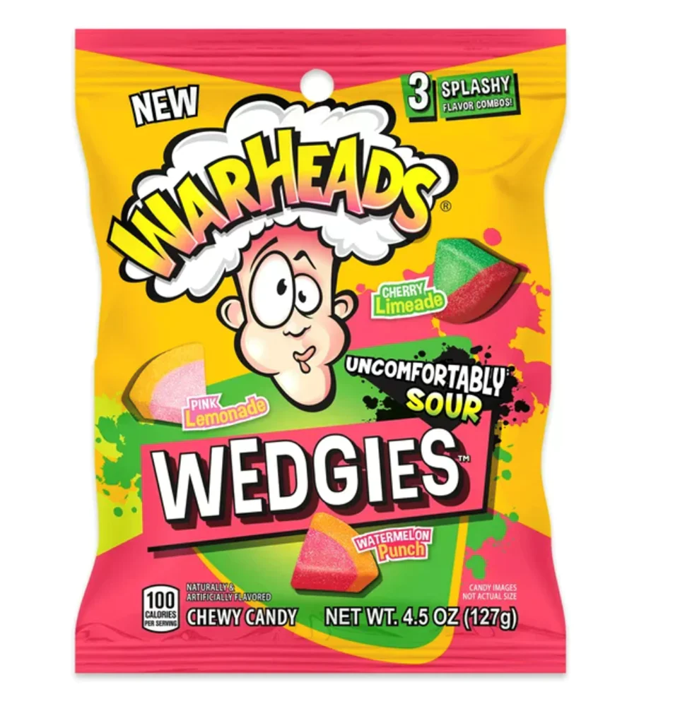 Warheads Wedgies Bag 127g