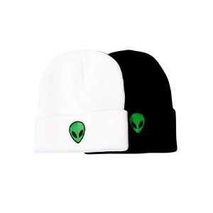 Holy Cap: Alien Graphic Beanie (Black/White Assorted)