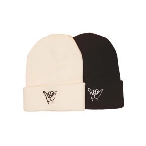 Holy Cap: Shaka Sign Beanie (Black/White Assorted)