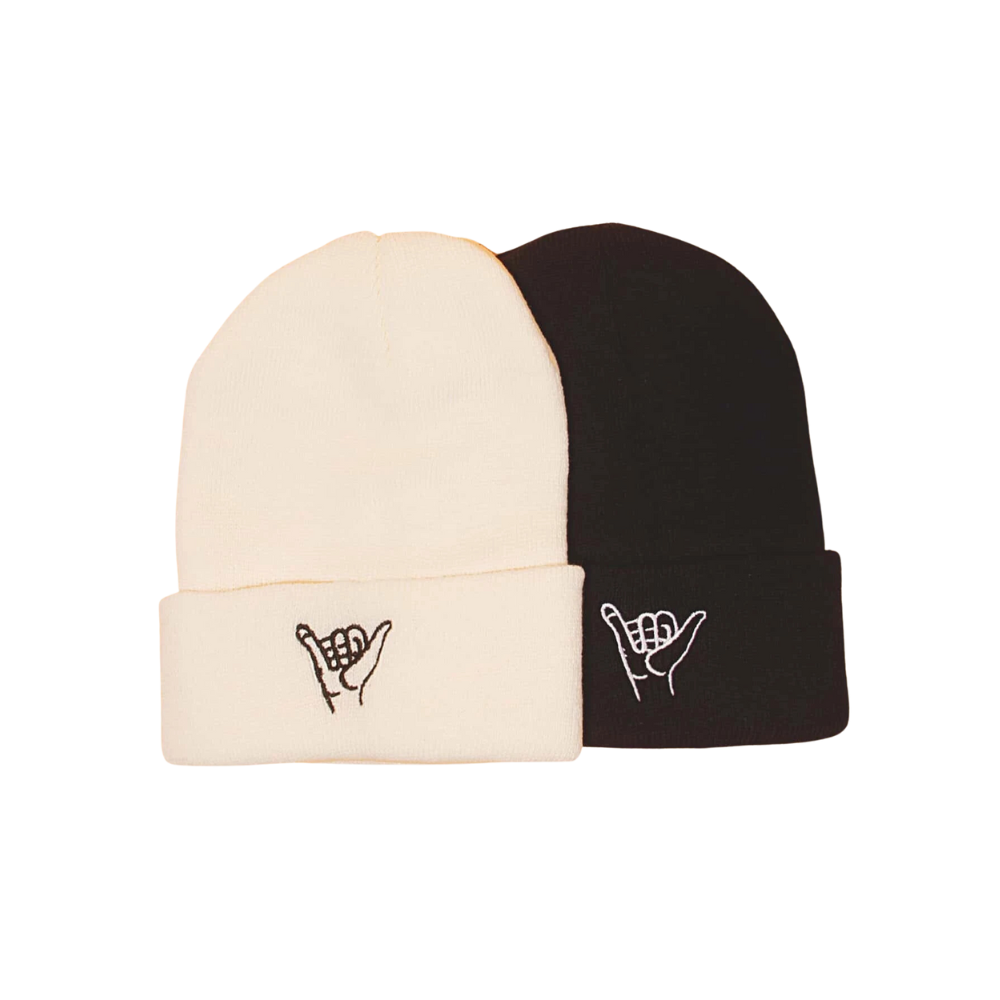 Holy Cap: Shaka Sign Beanie (Black/White Assorted)