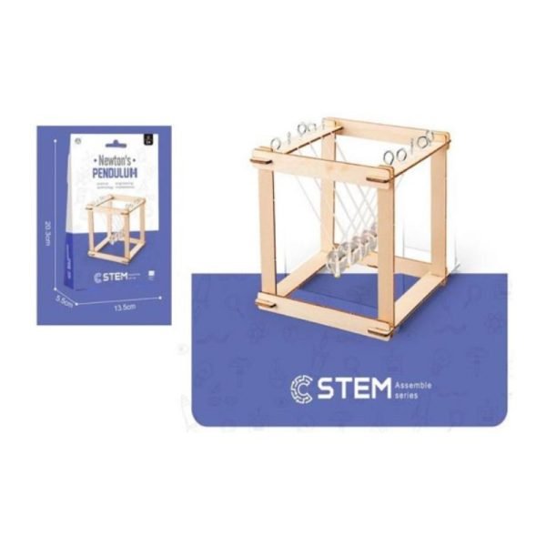 STEM Assemble Series Wooden Structures - DIY Newton's Pendulum