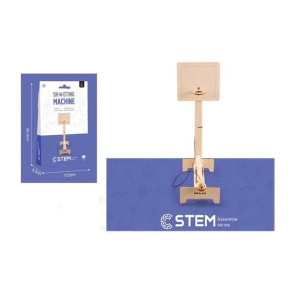 STEM Assemble Series Wooden Structures - DIY Shooting Machine