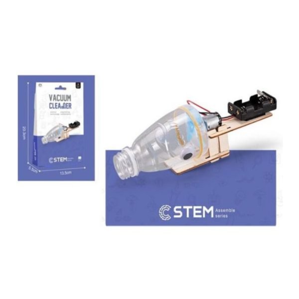 STEM Assemble Series Wooden Structures - DIY Vacuum Cleaner