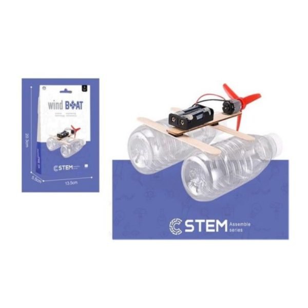 STEM Assemble Series Wooden Structures - DIY Wind Boat