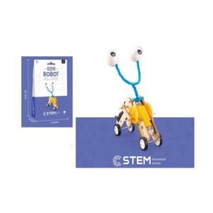 STEM Assemble Series Wooden Structures - DIY Worm Robot