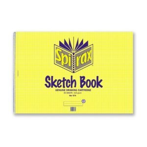Spirax No. 574 Sketch Book 20 Page